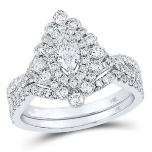 2ct Marquise Diamond Bridal Wedding Ring